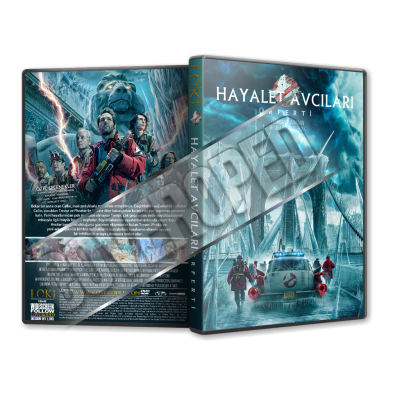 Hayalet Avcıları Ürperti - Ghostbusters Frozen Empire - 2024 Türkçe Dvd Cover Tasarımı